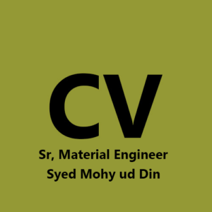 Sr,Material Engineer